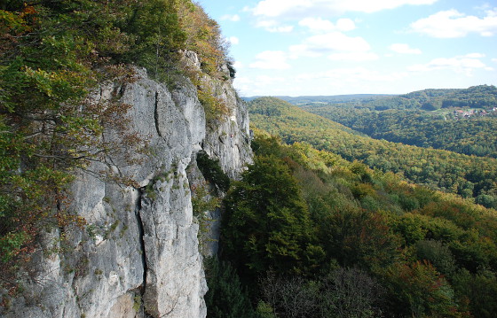 Blick über die Sektoren ´Kleines Zebra´ und ´Knox´ (Bild: Burkhard Müller)