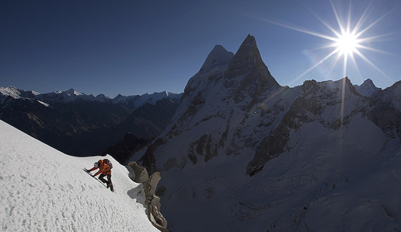 Szene aus ´The shark´s fin´ (Bild: Jimmy Chin)